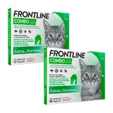 Frontline Combo Combo Katzen und Frettchen Spot On, Packung 2 x 6 Pipetten x 0,5 ml