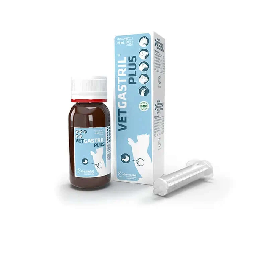 Pharmadiet Vetgastril Plus Ochraniacz żołądka dla psów i kotów, 20 ml: ceny i cechy
