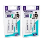 Gotas antiparasitarias Zotal Parasital 3 para gatos y perros de hasta 10 kg