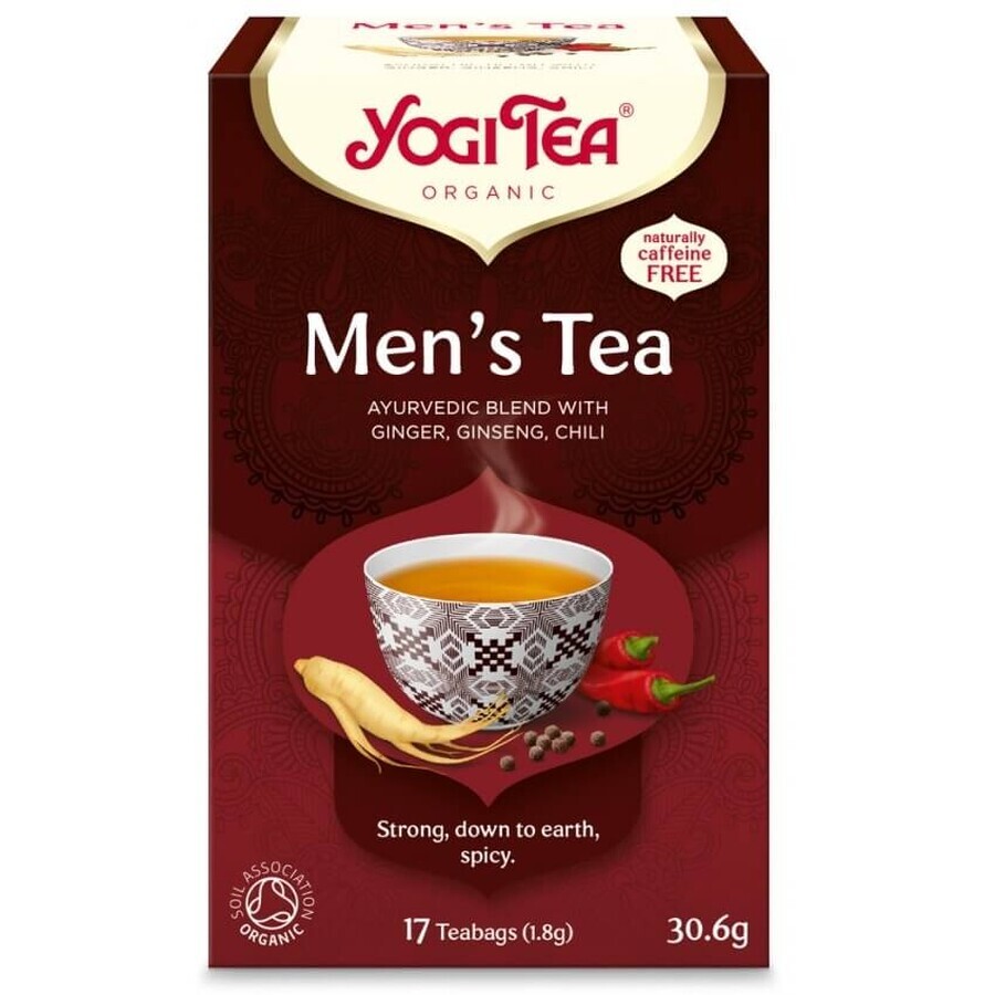 Té para hombres, 17 bolsitas, Yogi Tea