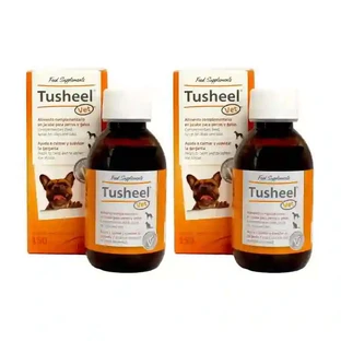 Heel Tusheel Diergeneeskundige hoestsiroop voor honden en katten, 2X150 ml
