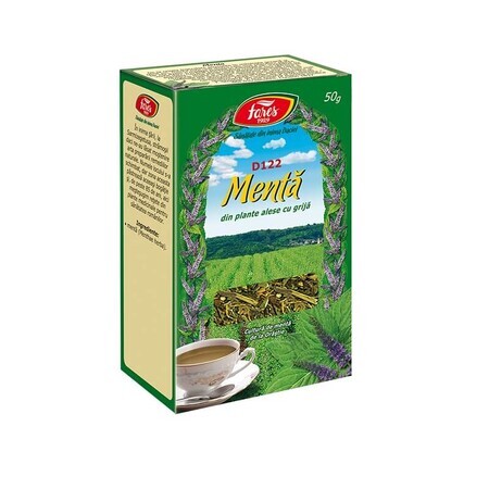 Ceai Mentă, D122, 50 g, Fares