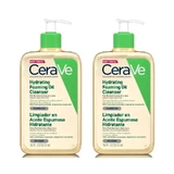 CeraVe Hydraterende Schuimende Reinigingsolie, verpakking 2 x 473 ml