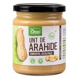 Organic smooth peanut butter, 250 g, Obio