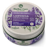 Herbal Care Lavendel und Vanille Feuchtigkeitsspendende Körperbutter, 200 ml, Farmona