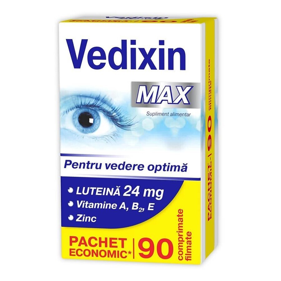 Vedixin Max para una visión óptima, 90 cápsulas, Zdrovit