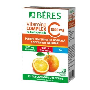 Witamina C 1000mg Complex, 30 tabletek, Beres