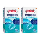 Corega Duplo Orthodontie en spalken, 2 x 66 tabletten