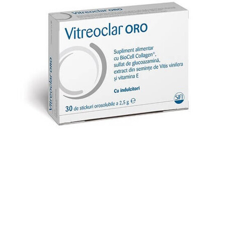 Vitreoclar Oro, 30 bustine orosolubili da 2,5 g, Sifi