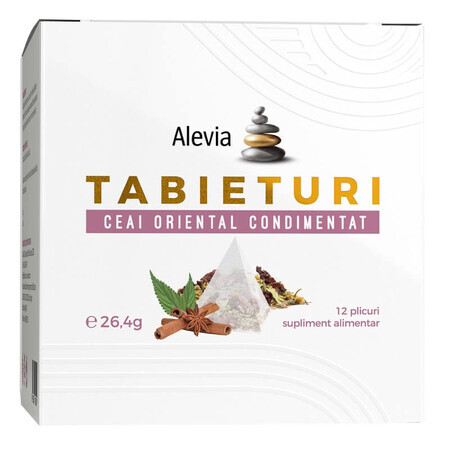 Té oriental especiado Tabieturi , 12 bolsitas, Alevia