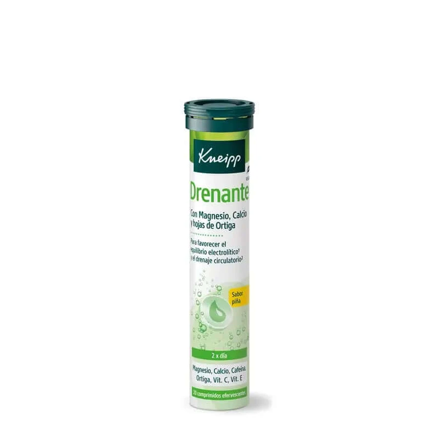 Kneipp Vitamine Drainante Vitamine drainante aromatisée à l'ananas, 20 gélules