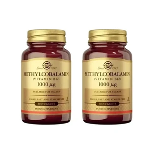 Solgar Methylcobalamin 1000 Mcg, 2X30 comprimés