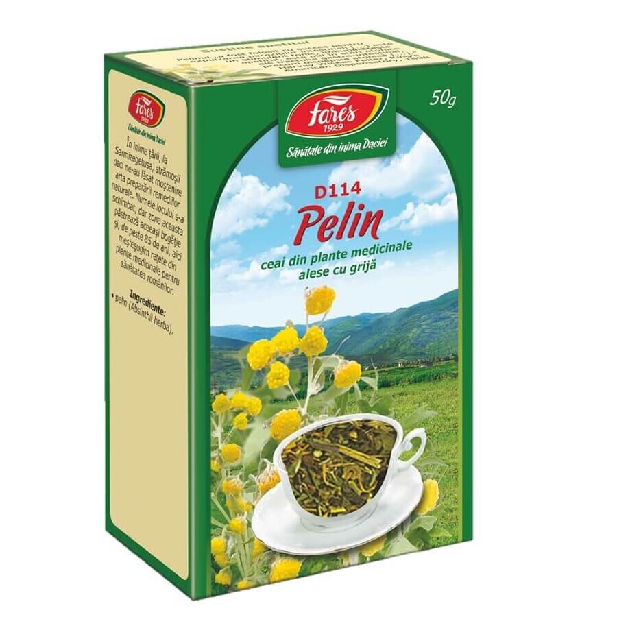 Té Pelin, D114, 50 g, Fares