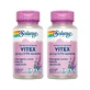 Solaray Vitex (Chasteberry) Confezione da 2 x 60 Capsule