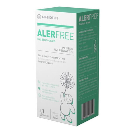 Alerfree gotas orales, 10 ml, Ab-Biotics