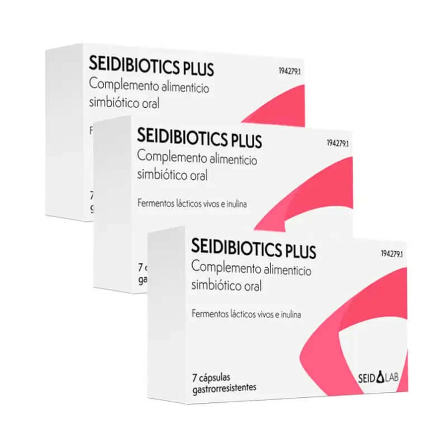 Pack 3 X Seidbiotics Plus, 7 gélules