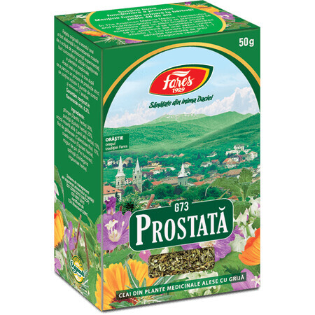 Té de próstata, G73, 50 g, Fares