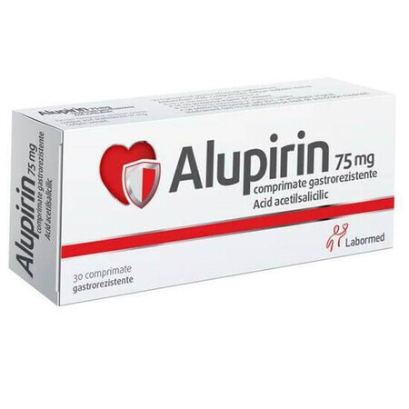 Alupirin, 30 comprimidos, Labormed