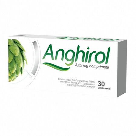 Anghirol, 30 comprimidos, Biofarm