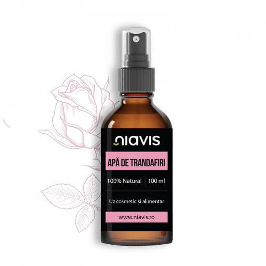 Agua de rosas, 100 ml, Niavis