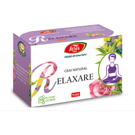 Ceai Relaxant, 20 plicuri, Fares