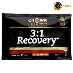 Crown Sport Nutrition 3:1 Recovery+ Chocolate Monodosis, 50 g