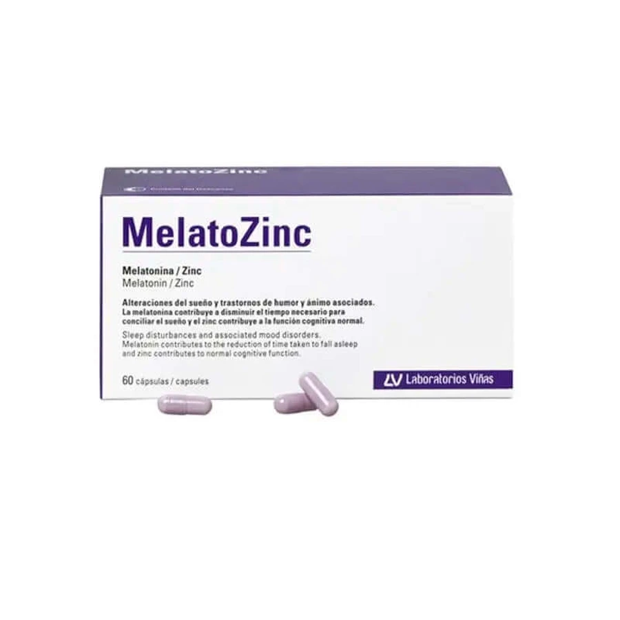 Melatozinc , 60 capsule