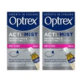Optrex Actimist Spray voor droge en vermoeide ogen 2x10 ml