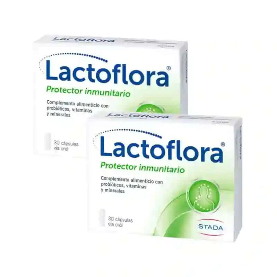 Lactoflora Inmunoprotector, 2X30 Cápsulas