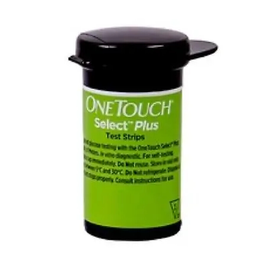 OneTouch Select Plus Blutzuckerteststreifen, 50 Stück, Lifescan