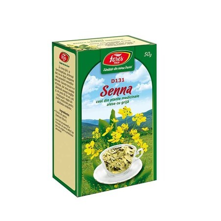 Tè in foglie di senna, D131, 50 g, Fares