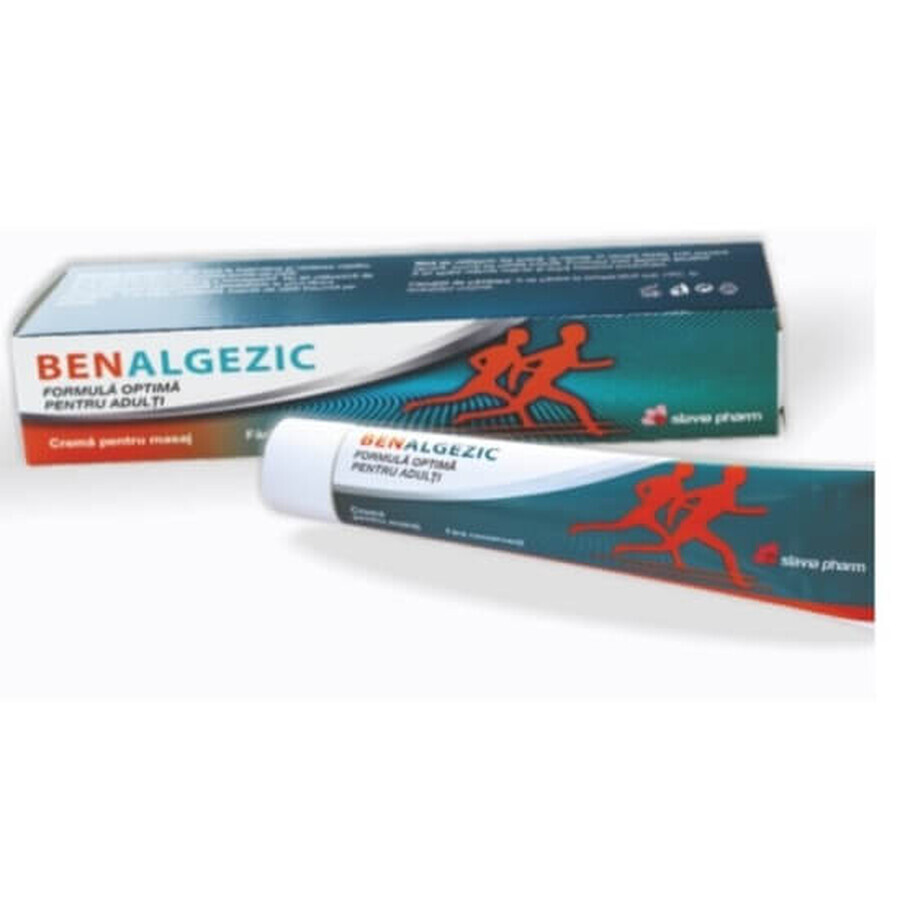 Crema de masaje Benalgezic, 45 ml, Slavia Pharm