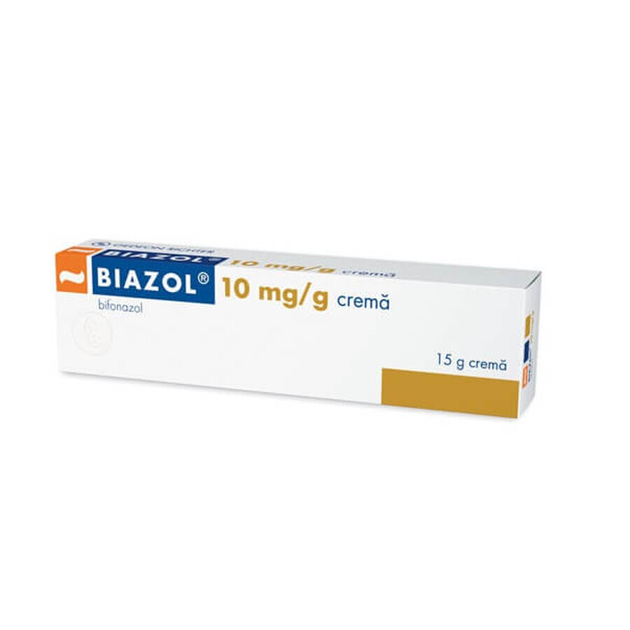 Biazol crema 10 mg/g, 15 g, Gedeon Richter Rumanía