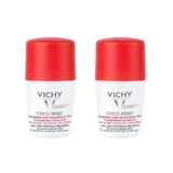Vichy Déodorant Déodorant Stress Resist Traitement Anti-Transpirant Intensif 72H Roll-On, 2X50 Ml