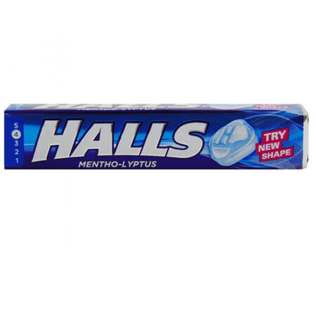 Caramelos Halls Mentho-Lyptus, 9 piezas, Kraft Food