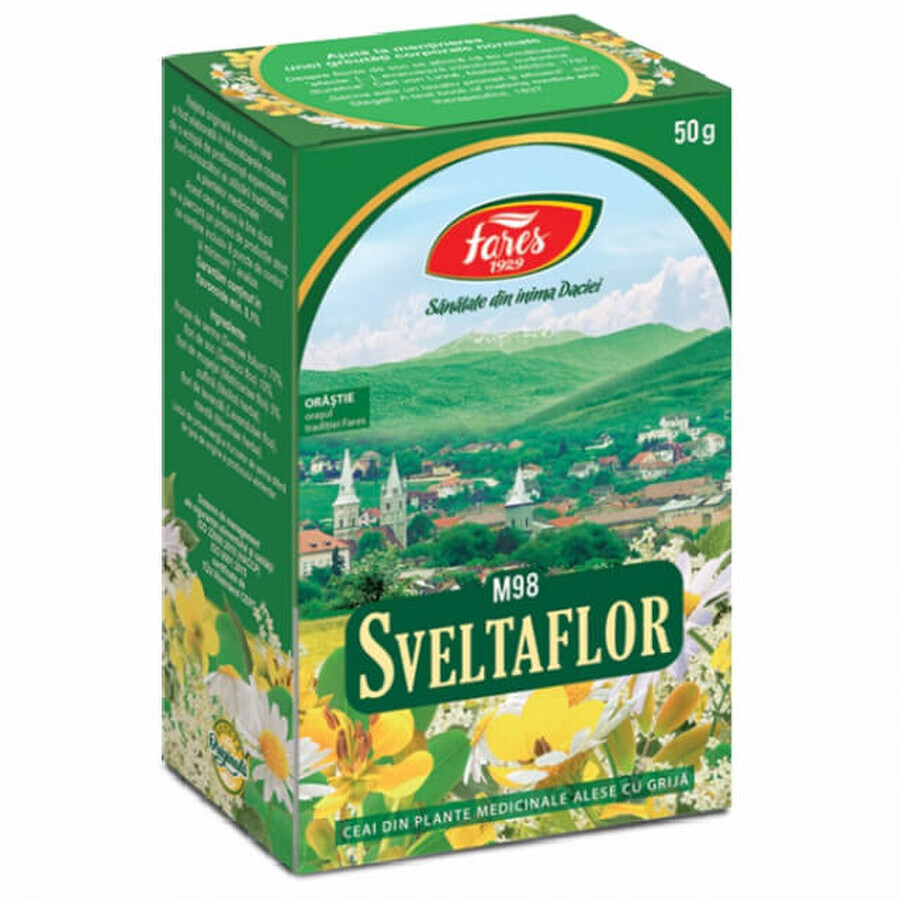 Té Sveltaflor, M98, 50 g, Fares