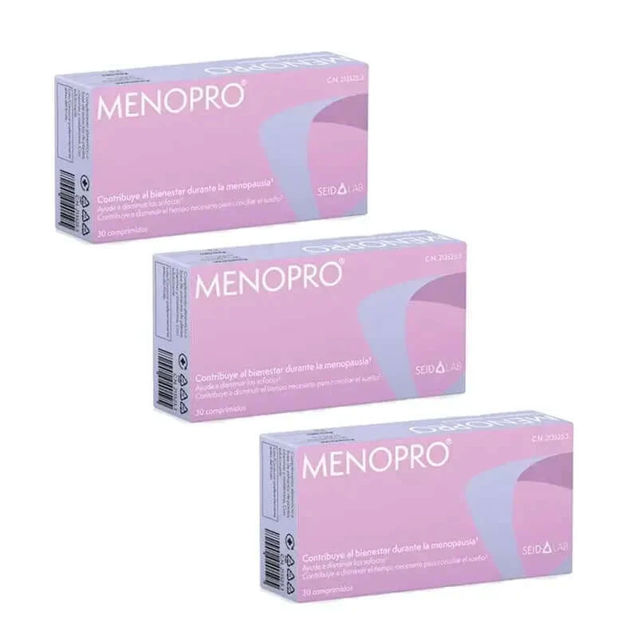 Seid Menopro Pack 3 x 30 comprimate