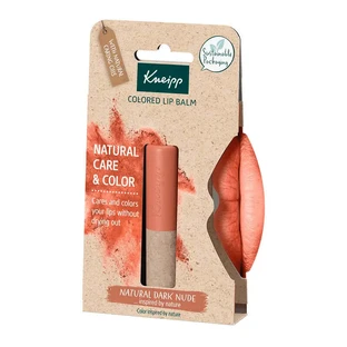 Kneipp Trattamento labbra colorato naturale nudo scuro, 3,5 g