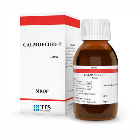 Calmofluid-T jarabe, 100 ml, Tis Farmaceutic