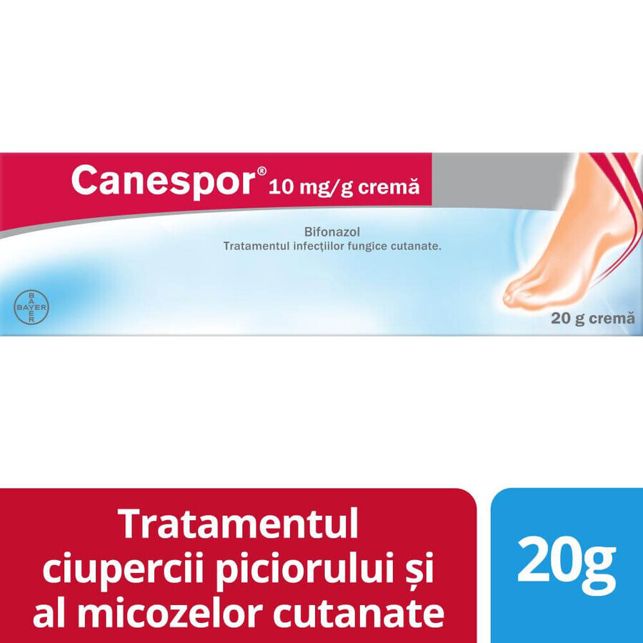 Crema di Canespor 10 mg/g, 20 g, Bayer