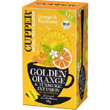 Cupper orange and turmeric infused eco tea, 20 sachets, Allos Hof