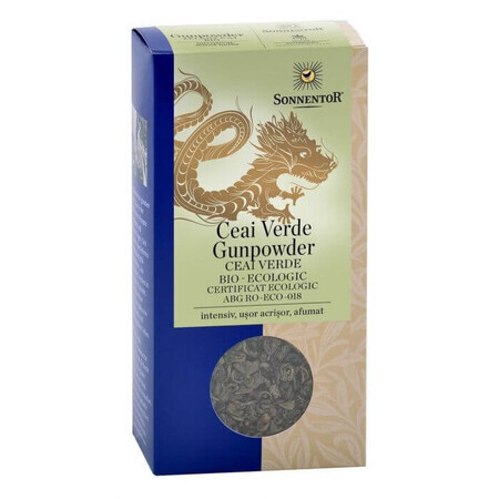 Té verde ecológico Gunpowder, 100 g, Sonnentor