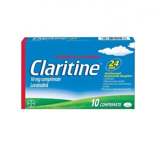 Claritine, 10 mg, 10 comprimidos, Bayer