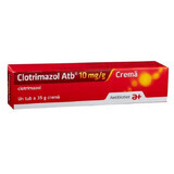 Clotrimazol cream ATB 10 mg/g, 35 g, Antibiotice SA