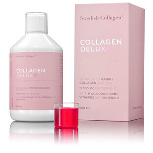 Collagen Hydrolyzed Liquid Marine Deluxe 12.500 mg, 500 ml, Swedish Nutra