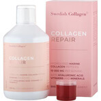 Colágeno Líquido Reparador con Ácido Hialurónico + Vitaminas + Minerales 10.000 mg, 500 ml, Swedish Collagen