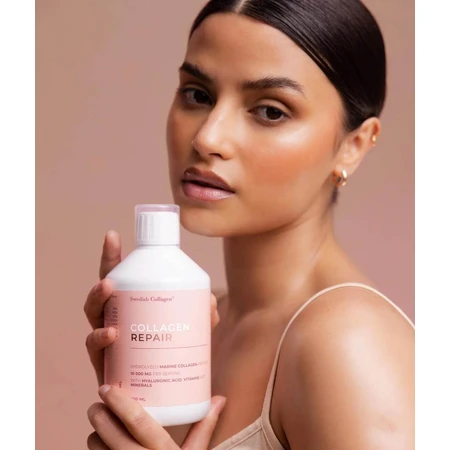 Collagen Liquid Repair with Hyaluronic Acid + Vitamins + Minerals 10.000 mg, 500 ml, Swedish Collagen