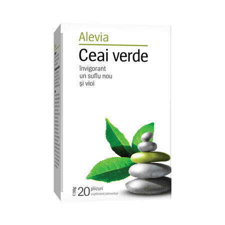 Té verde, 20 bolsitas, Alevia