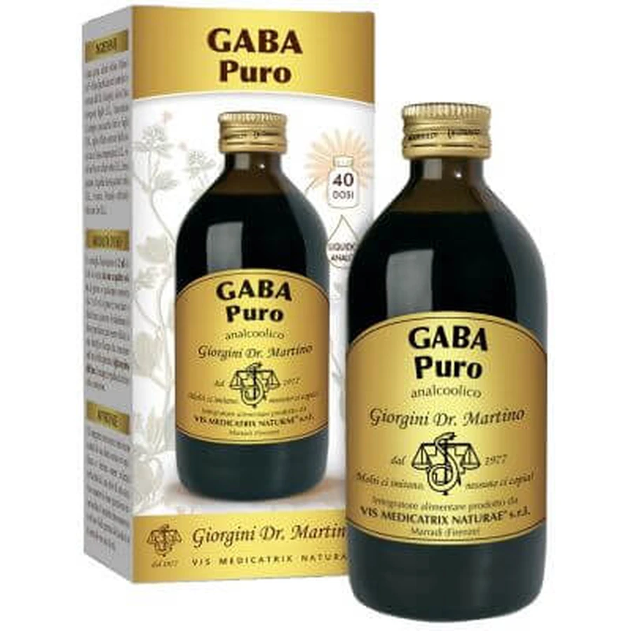 Gaba líquido puro sin alcohol 200 ml