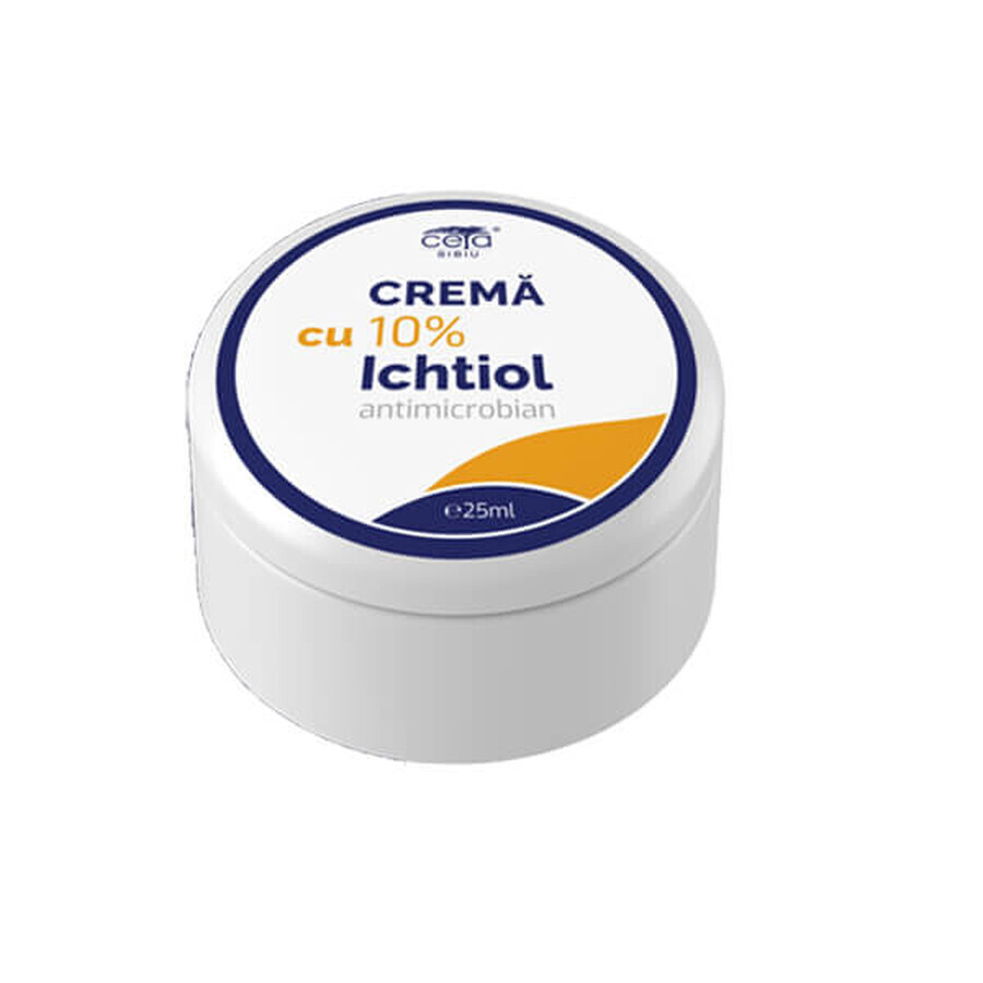 Crema con il 10% di ittiolo, 25 ml, Ceta Sibiu